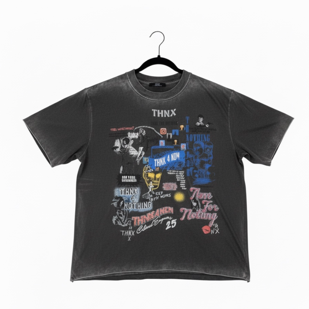 THNX - Thnx Vegas Tee - Black