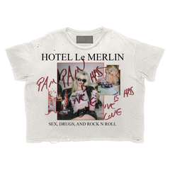 Merlin - Hotel Le Merlin Tee White