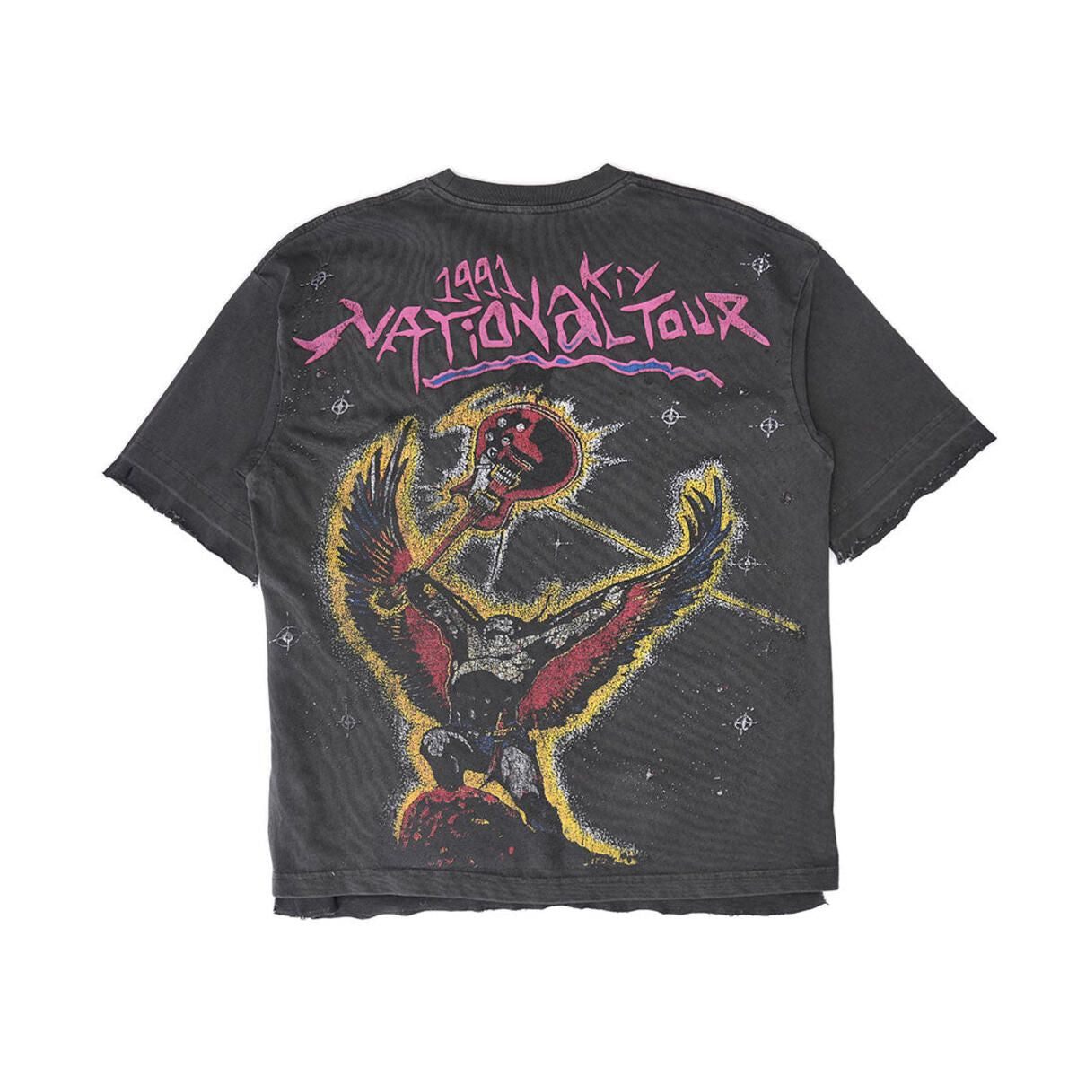 KIY STUDIOS NATIONAL BLACK T-SHIRT