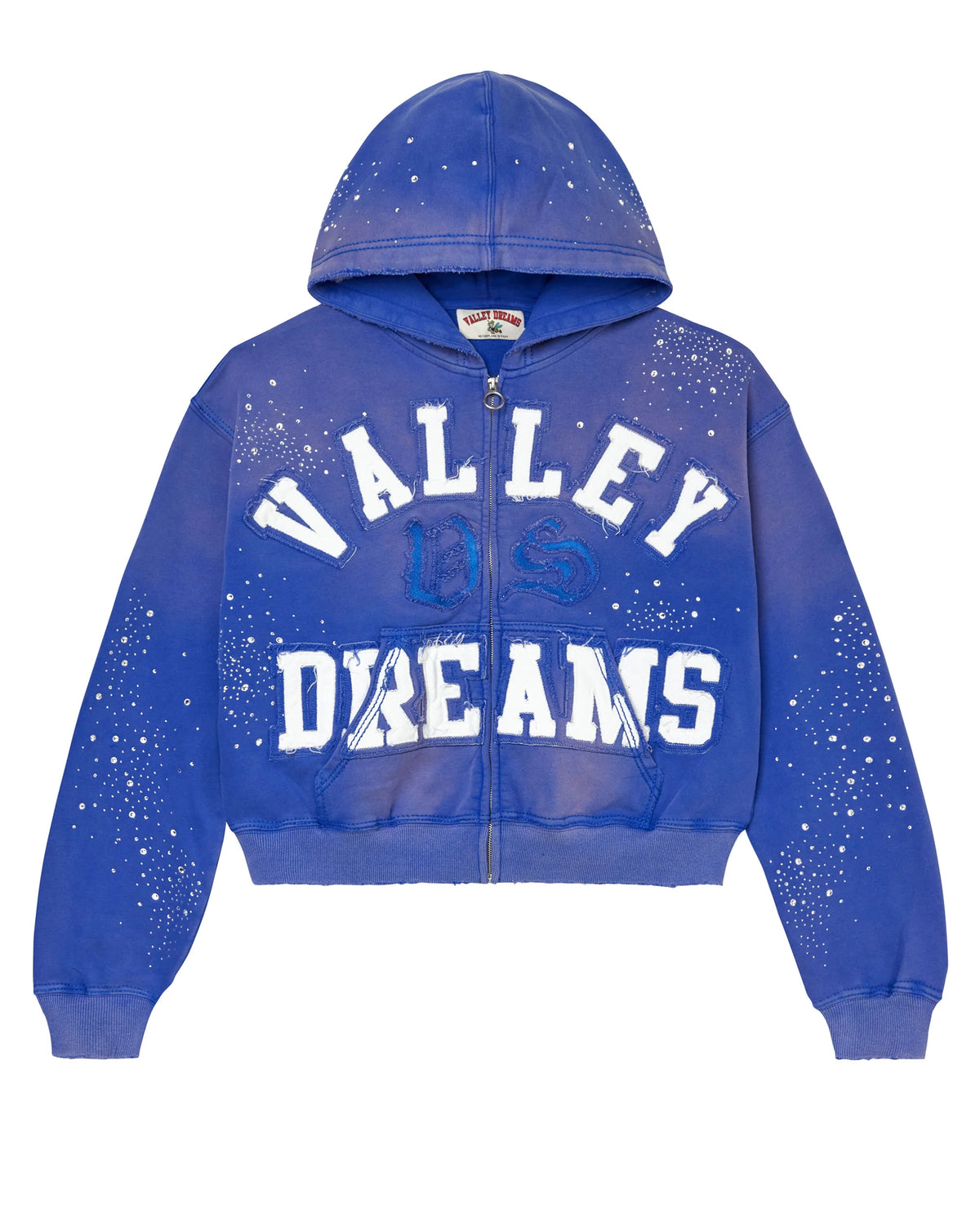 VALE FOREVER CLASSICO ZIP UP HOODIE [SAPPHIRE] (CJ)