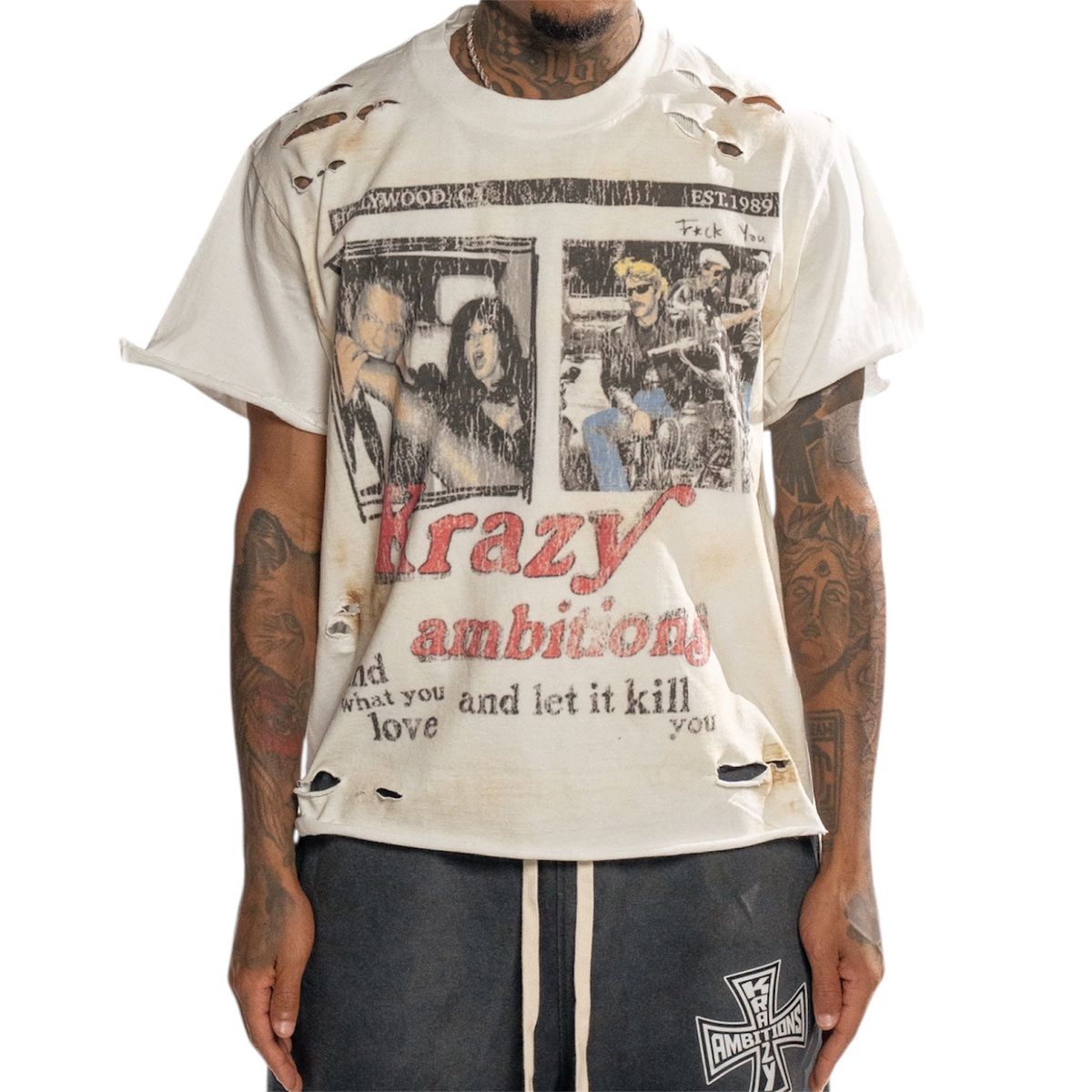 KRAZY AMBITIONS - Love Kills Tee