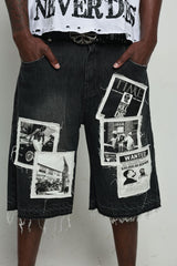 FRATERNAL - BLACK WATTBA JORTS