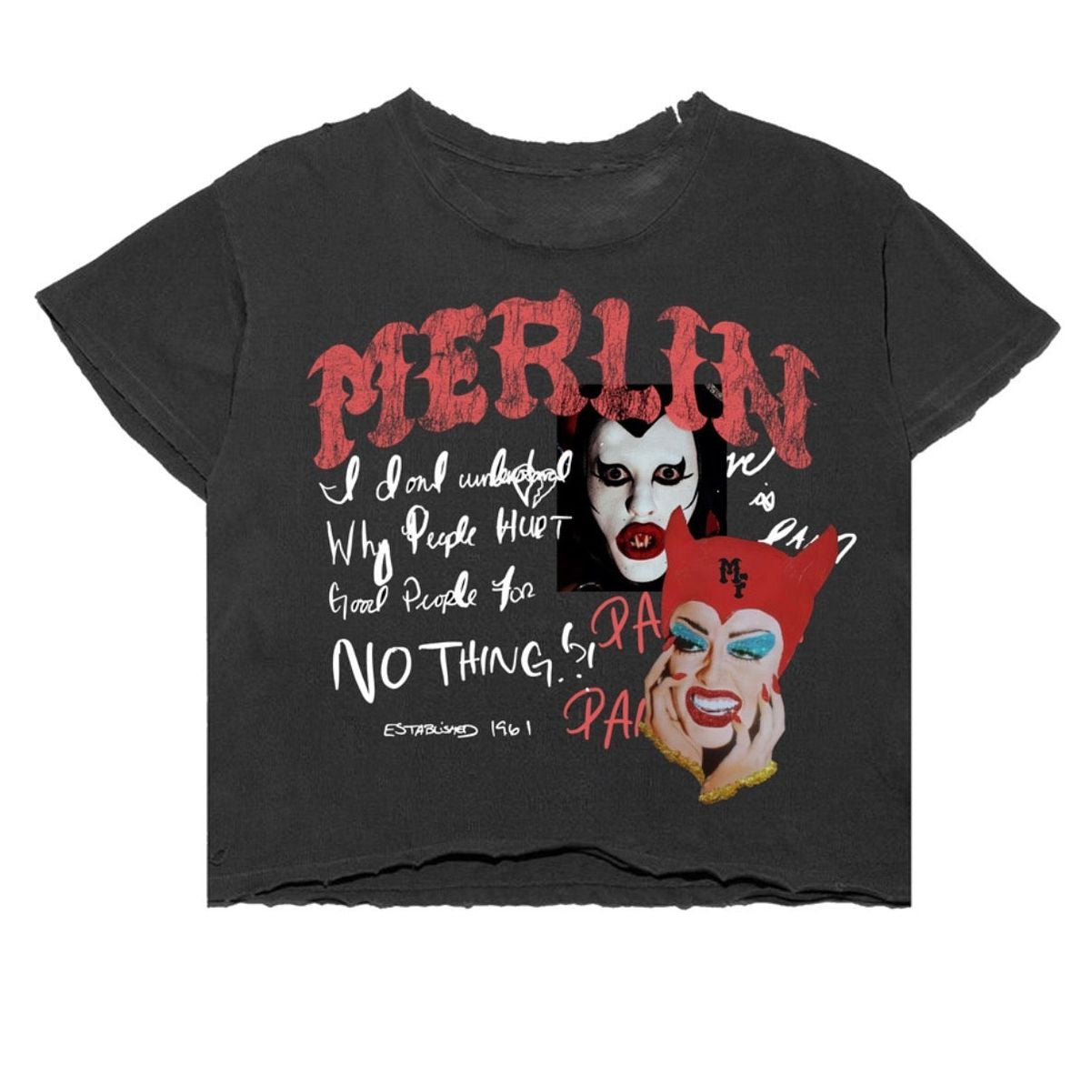 Merlin Hurtful Tee - Black