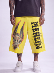 Merlin - Merlin Moto Shorts Lemon Yellow