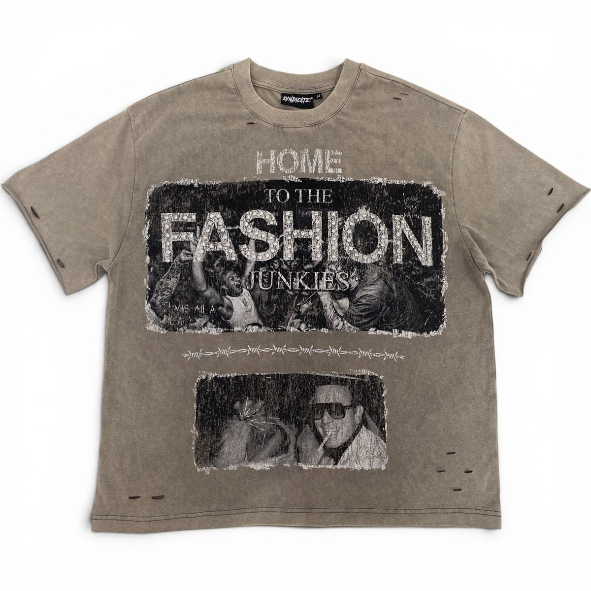 SYNDICATE - Fashion" Grey Wash