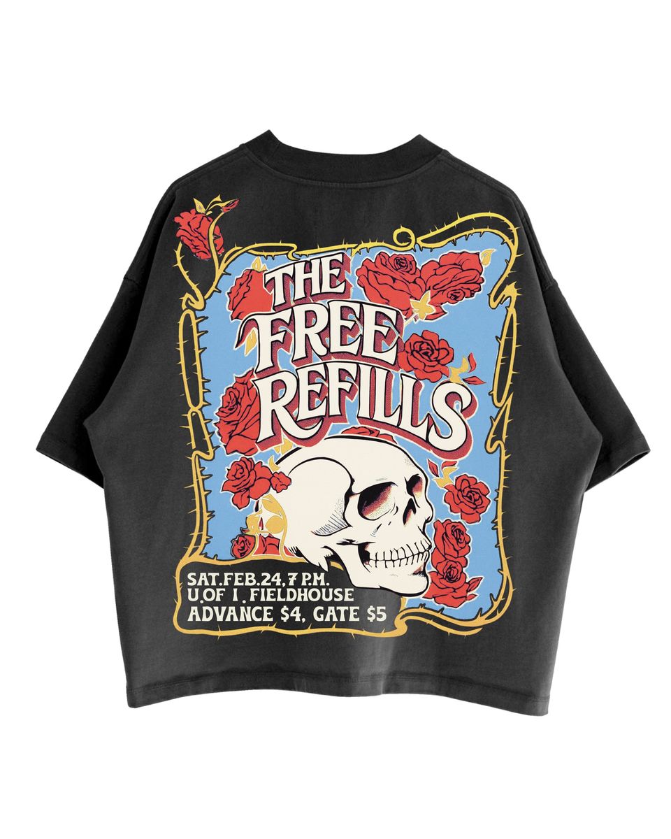 FREE REFILLS- DEAD TEE