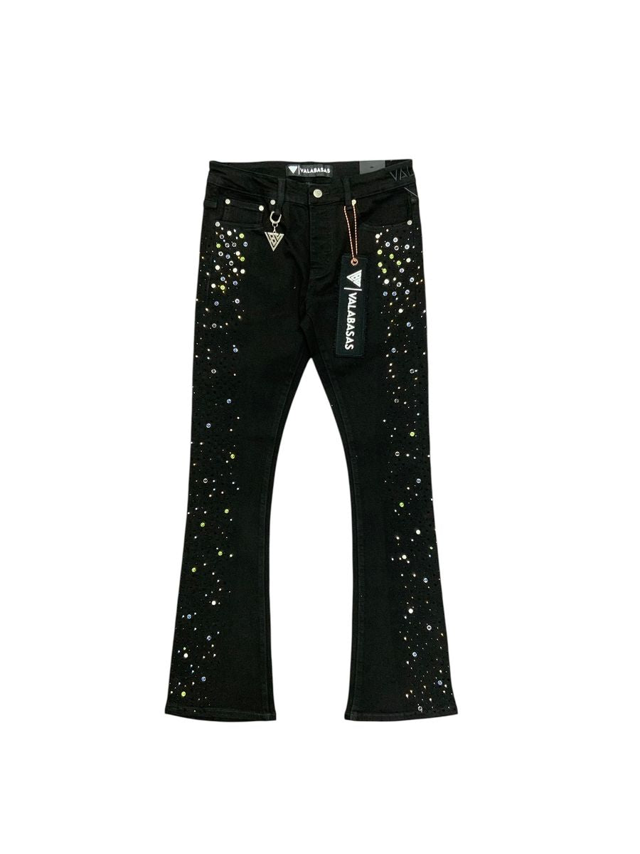 VALABASAS - SHINE" STACKED DENIM