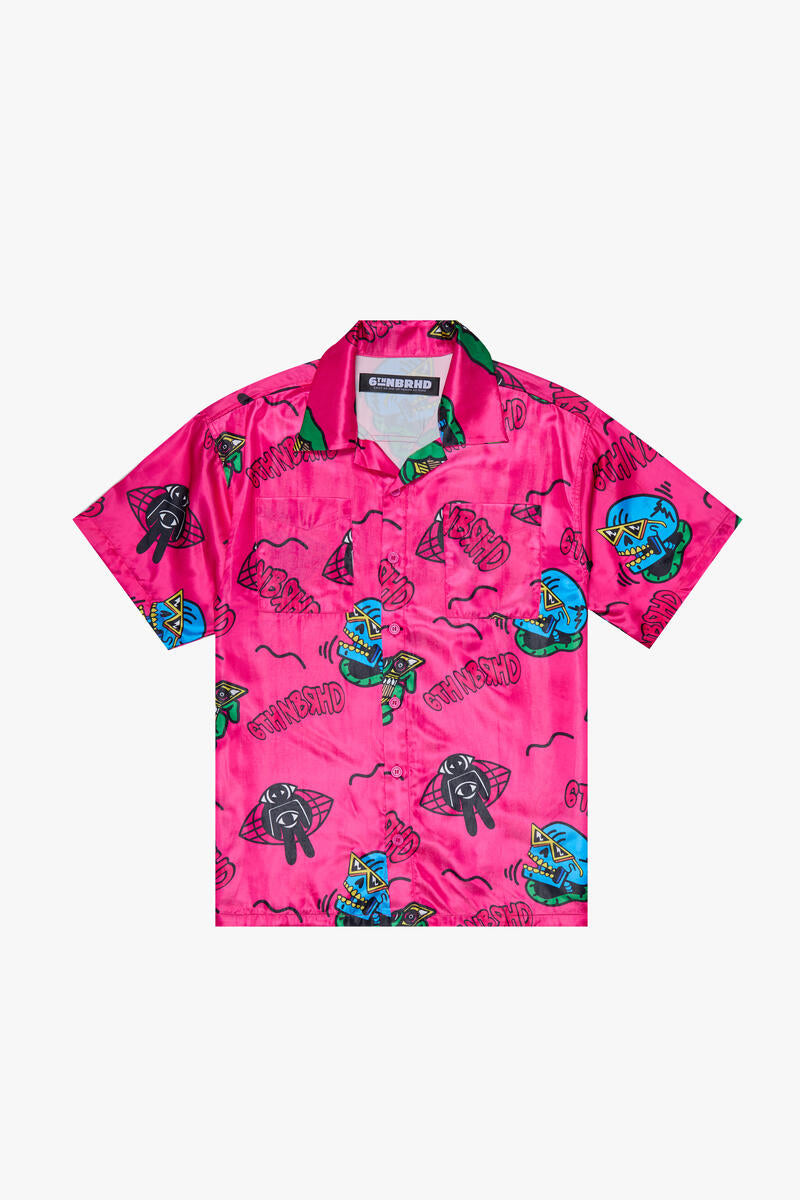 6THBRAND - MUSEUM" WOVEN - PINK