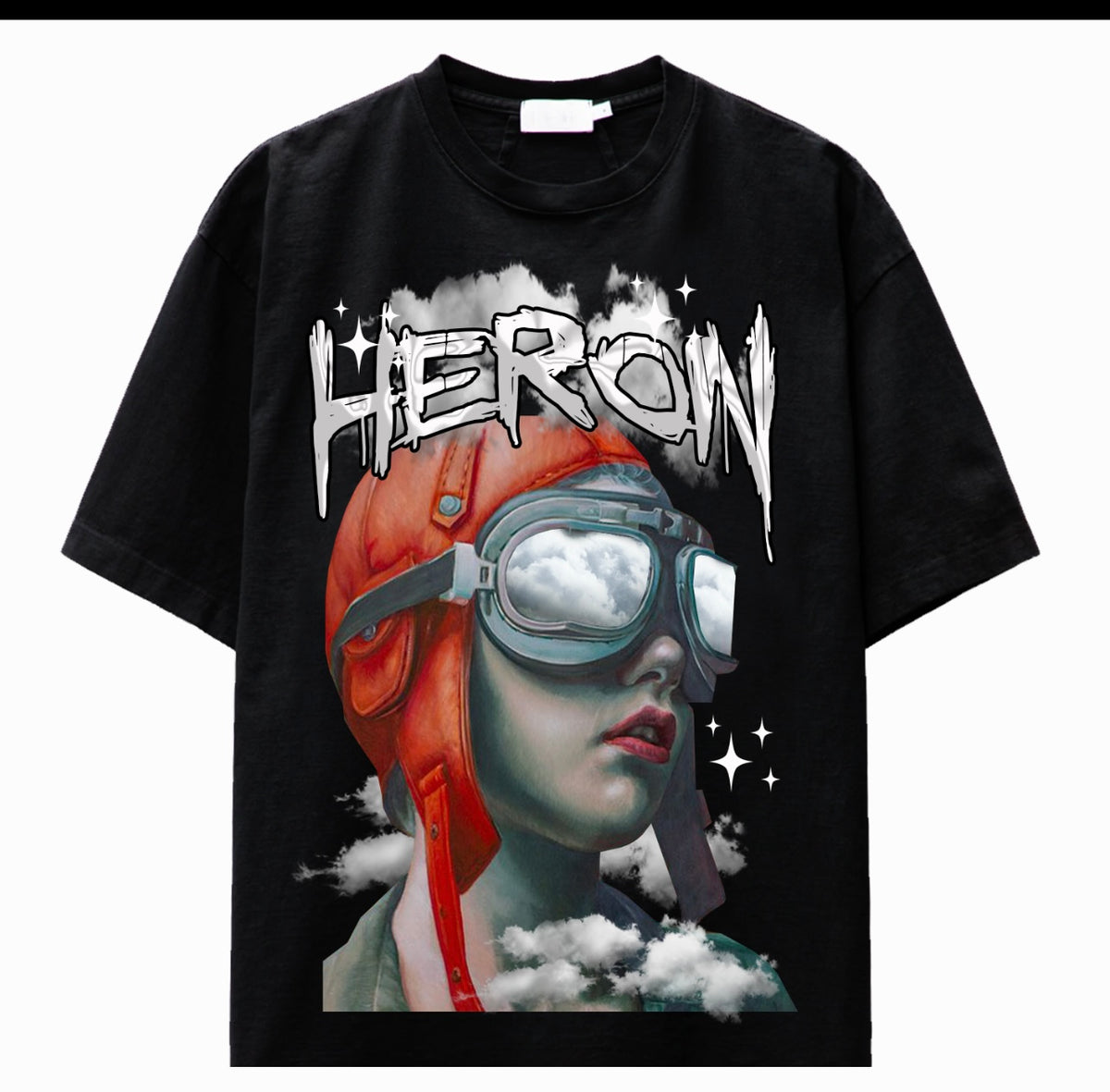 HERON COUTURE - BABY PILOT - BLACK