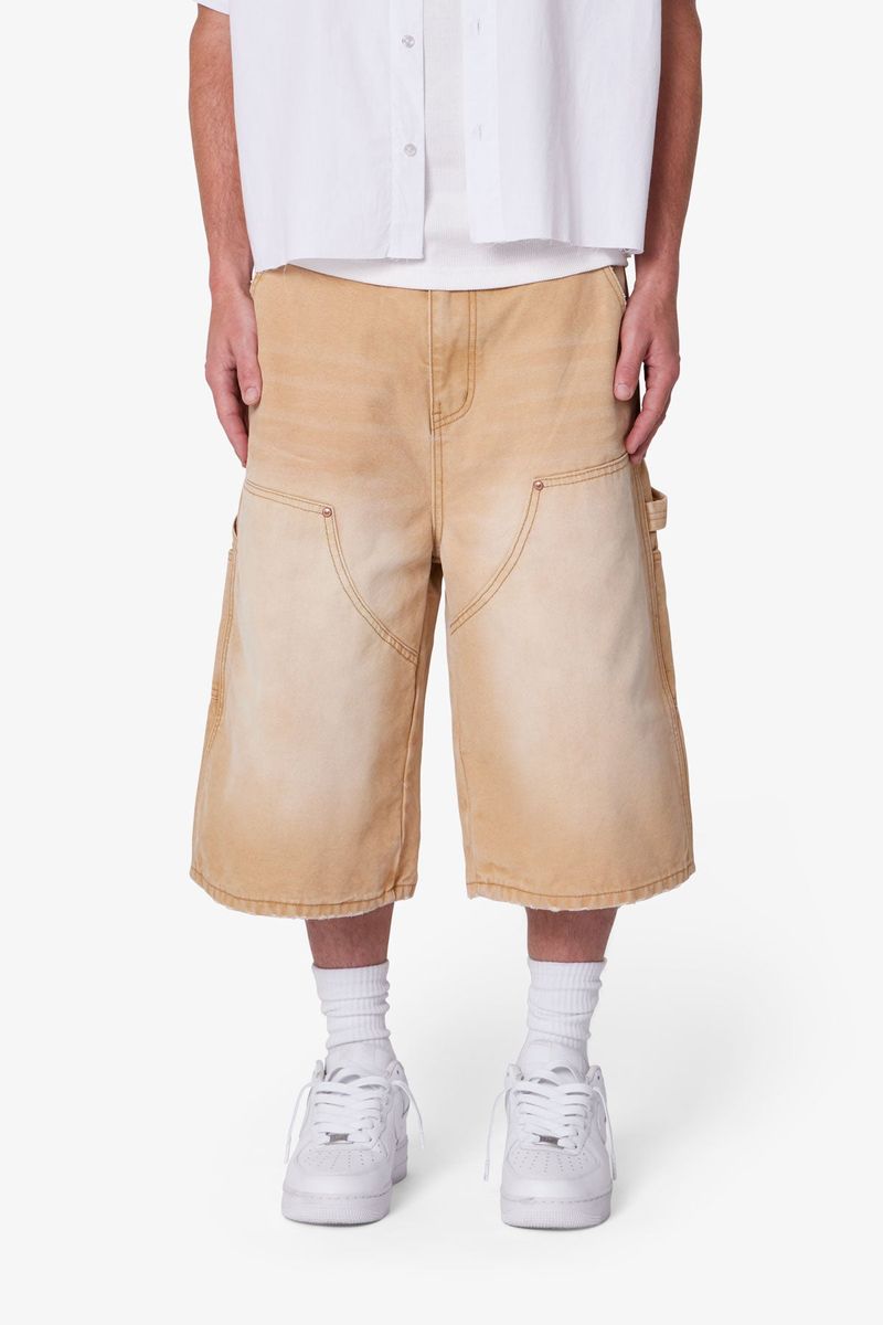 MNML - Ultra Baggy Carpenter Shorts - Washed
