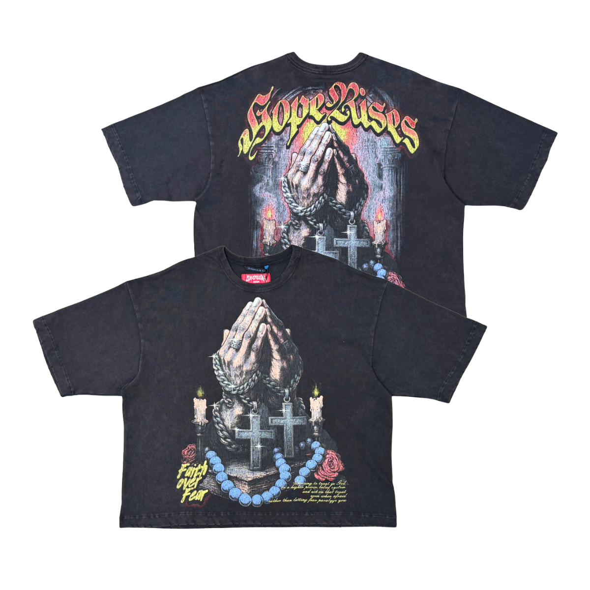 CHOSEN - CHOSEN HOPE RISES TEE - BLACK