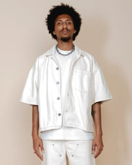 EPTM - BOXY TWILL SHIRT - CREAM