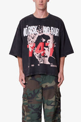 MNML - No Risk No Rari Print Tee - Black