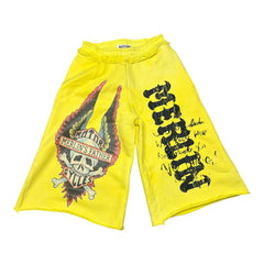 Merlin - Merlin Moto Shorts Lemon Yellow