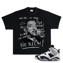 RICH DEAD IDOLS - SALVADOR DALI - Black