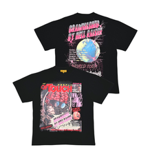 CV  - WORLD TOUR TEE - BLACK