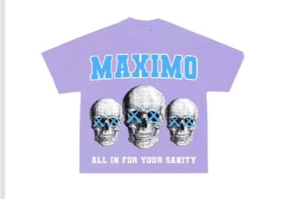 MAXIMO TSHIRT - ALL IN - PURPLE
