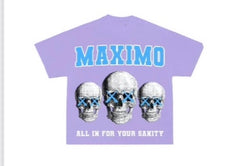 MAXIMO TSHIRT - ALL IN - PURPLE