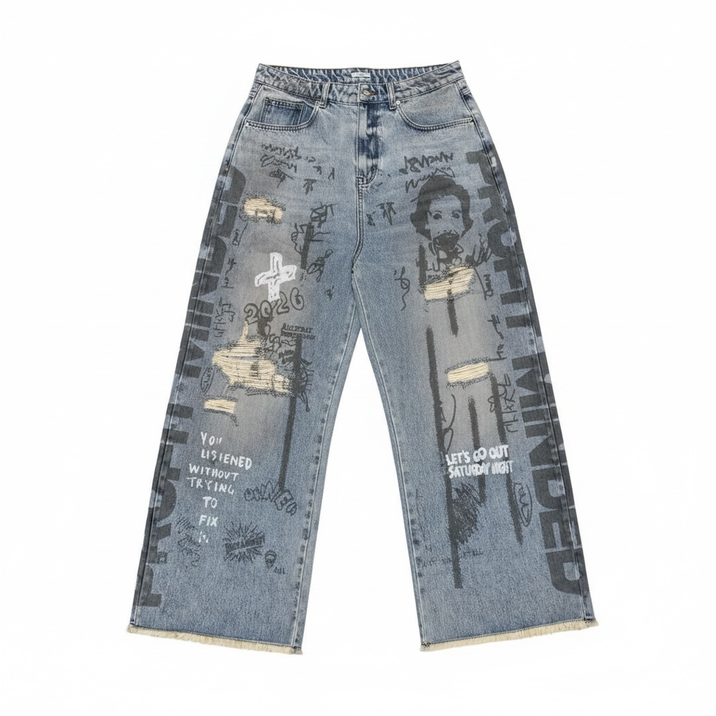 PM - DOODBLE BOB JEAN