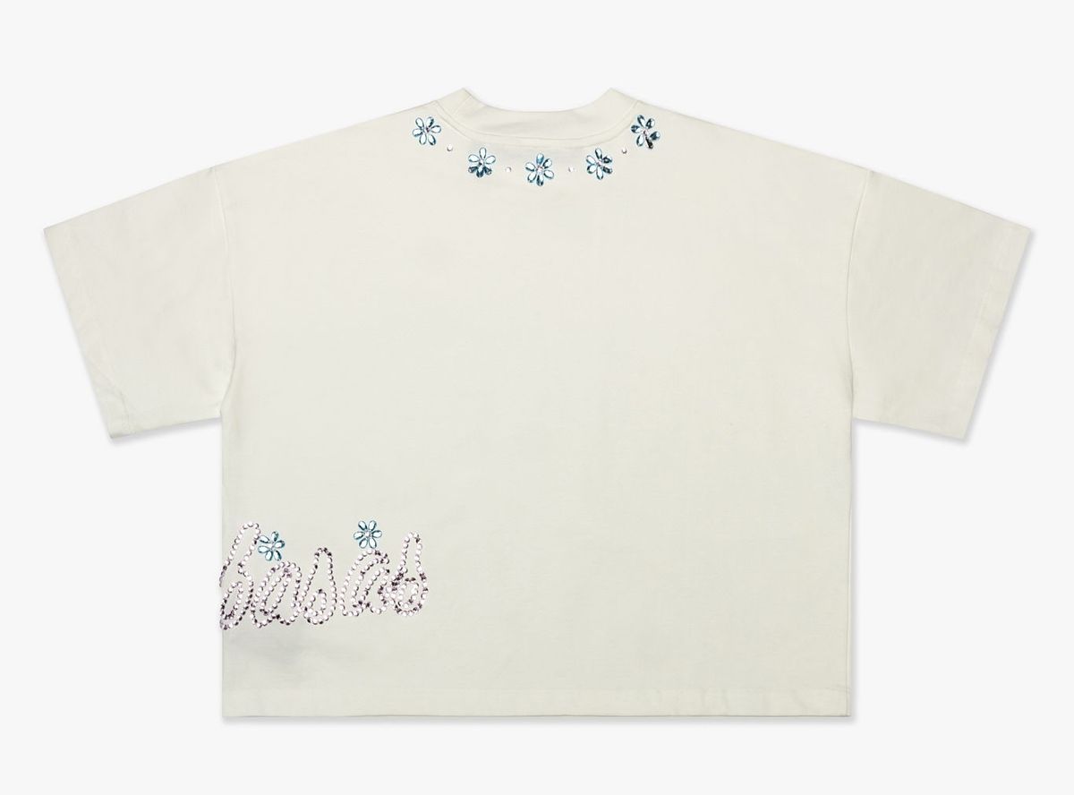 VALABASAS - GEM" TEE - WHITE