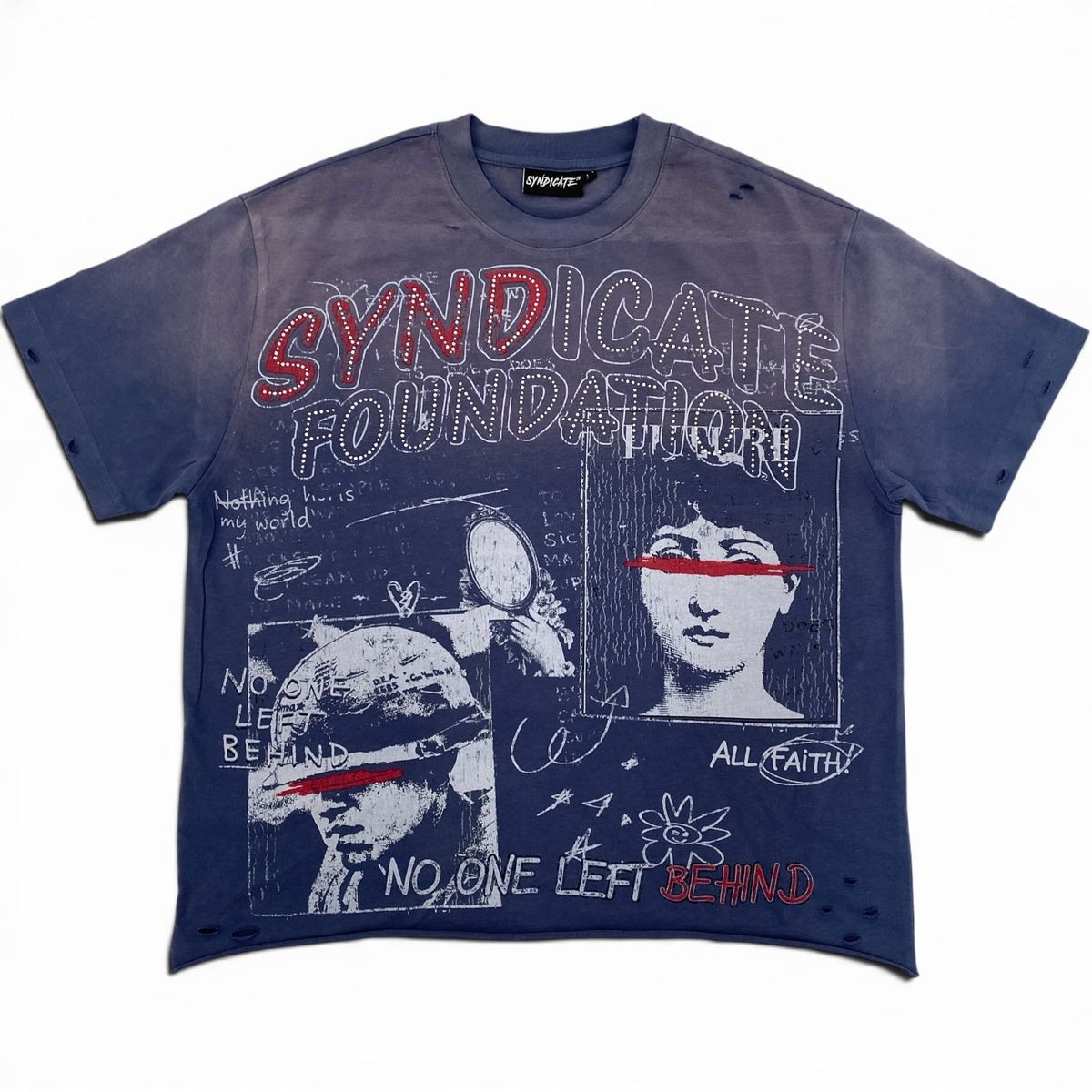 SYNDICATE - Left Behind" Navy Wash