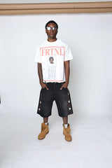 FRATERNAL - GREYISH YUMMY TSHIRT - WHITE