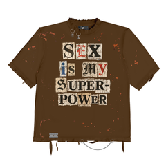 NOVEMBER REINE - SEX IS MY SUPERPOWER - BROWN