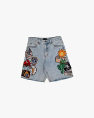EPTM - TRIPPY DENIM SHORTS