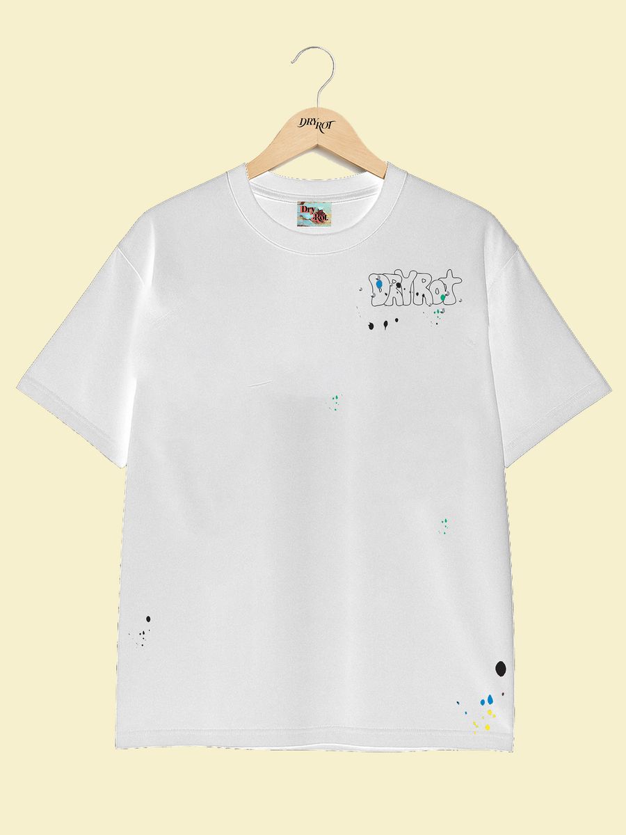 DRY ROT -  DIRTY SILO TEE WHITE