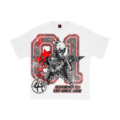 LOST HILLS 01 TEE - WHITE