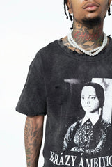 KRAZY AMBITIONS - Máison Black Tee