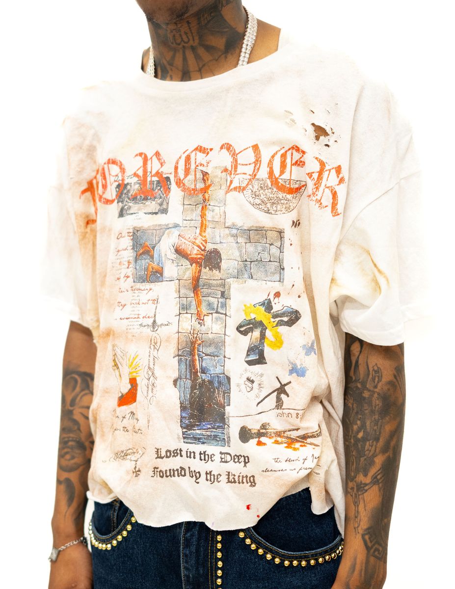 Forever Hungry - Designer Cross Tee