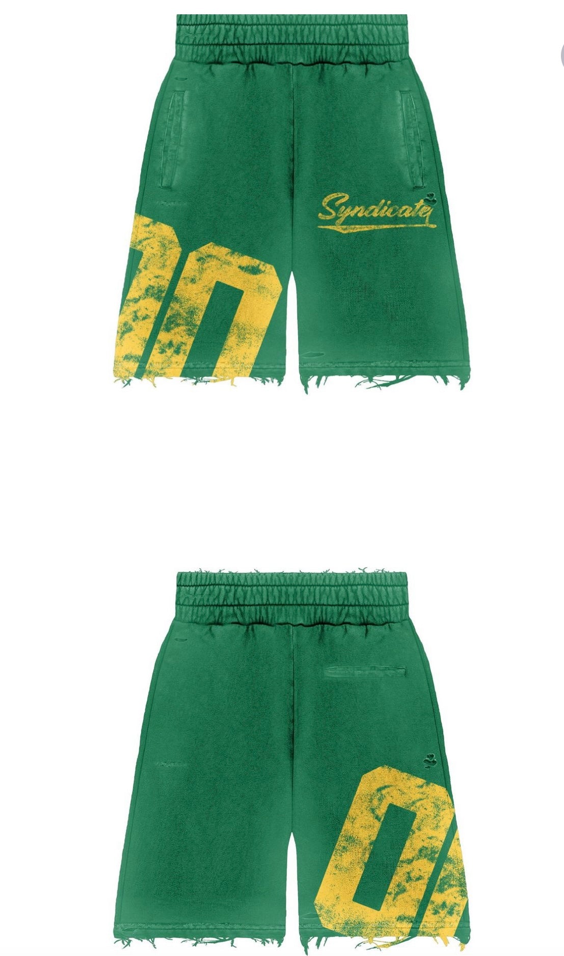 SYNDICATE -  00 SHORT" Green