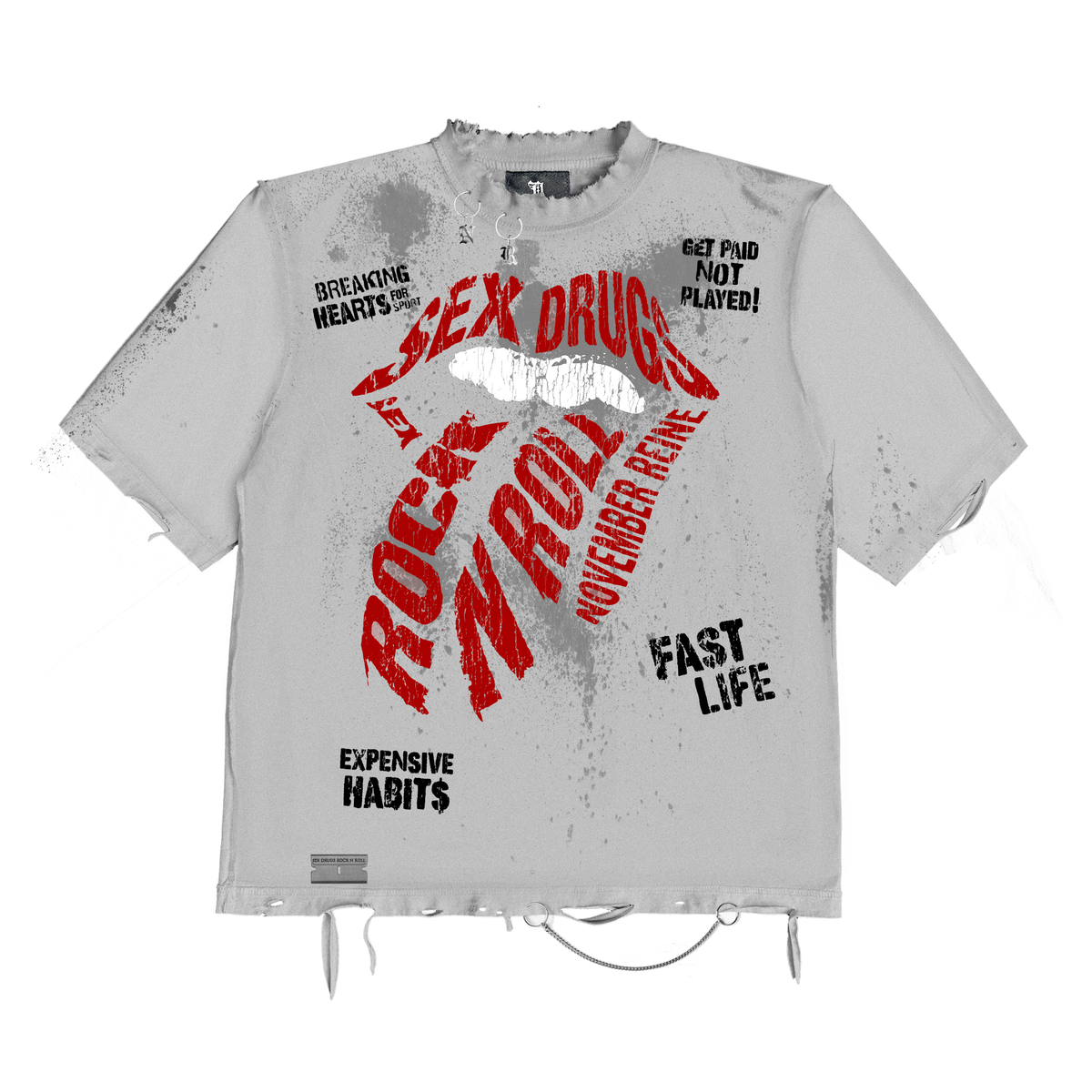 NOVEMBER REINE - THE LIFE OF A ROLLING STONE - GREY