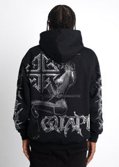 GUAPI - Obsidian Black Cyborg Hoodie
