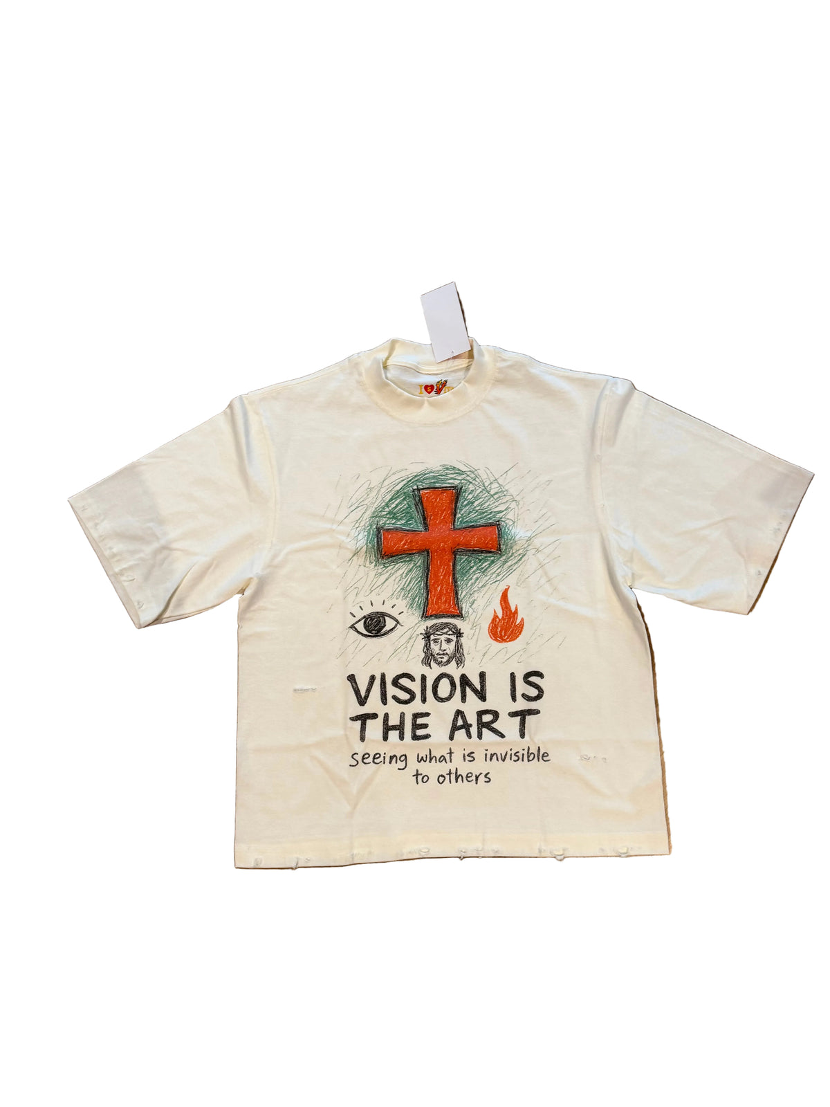 VISION IS THE ART - CROSS TEE