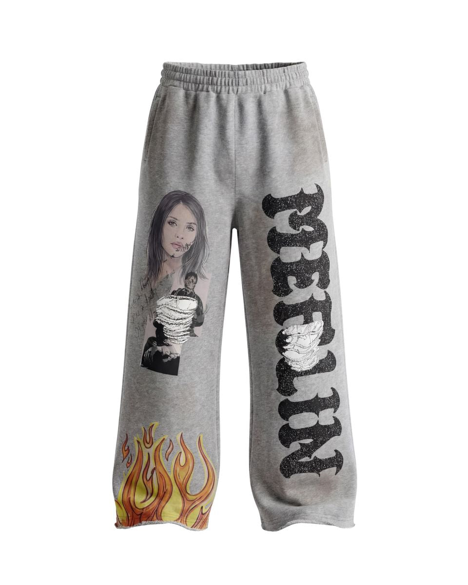 Merlin Flame Leg Sweatpants