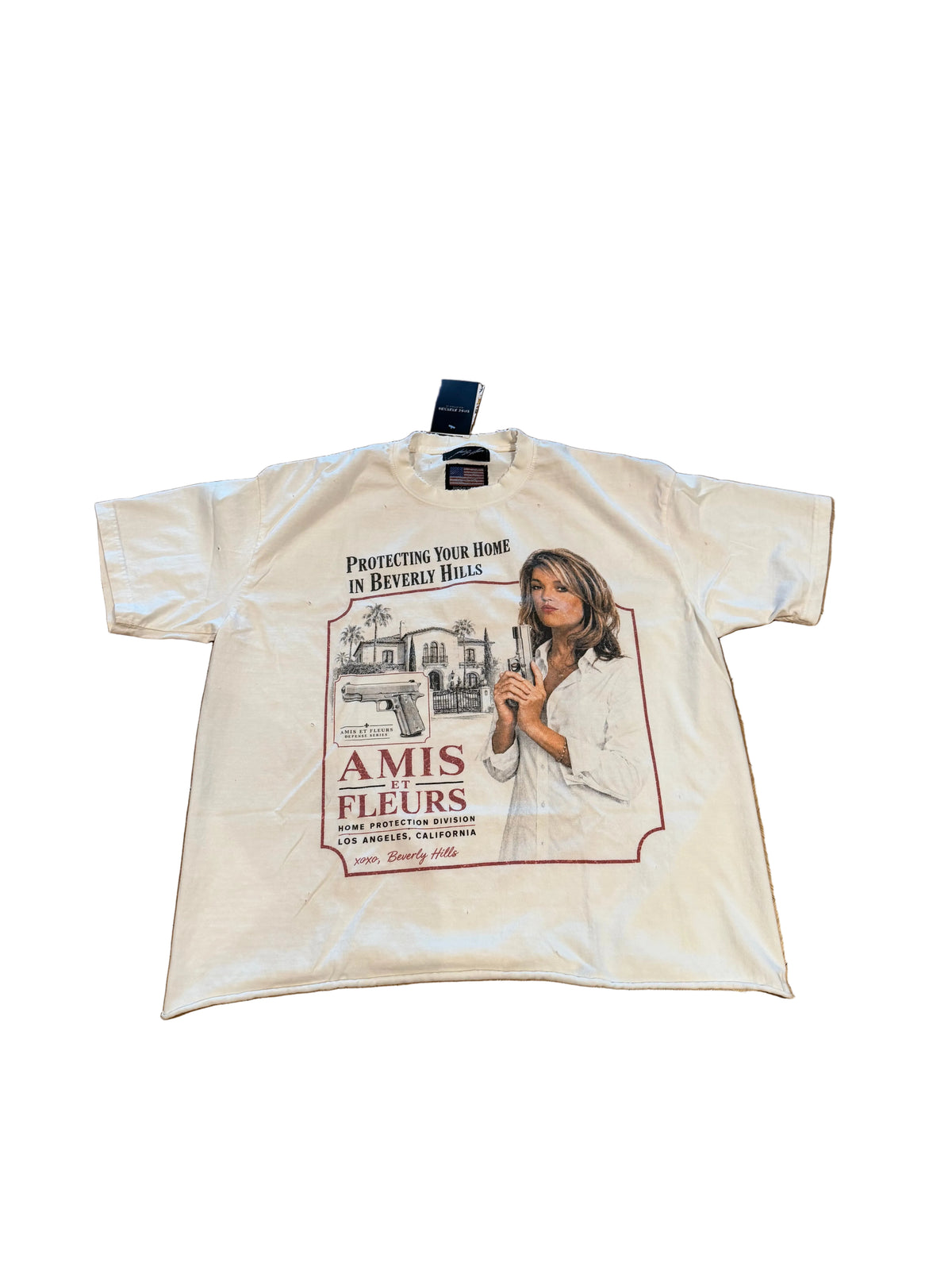 AMIS ET FLEURS - PROTECT YOUR HOME IN BEVERLY HILLS TEE