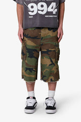 MNML - Ultra Baggy Cargo Shorts - Camo