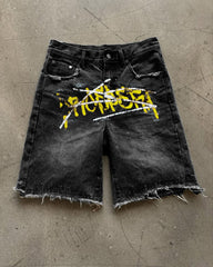 Prospera "Graffiti BLACK/YELLOW " Jorts