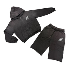 SYNDICATE- SYN" 3/4 Blk Short - BLACK
