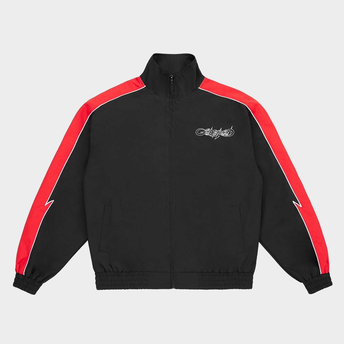 GODSPEED - GT Tracksuit TOP - BLACK/RED