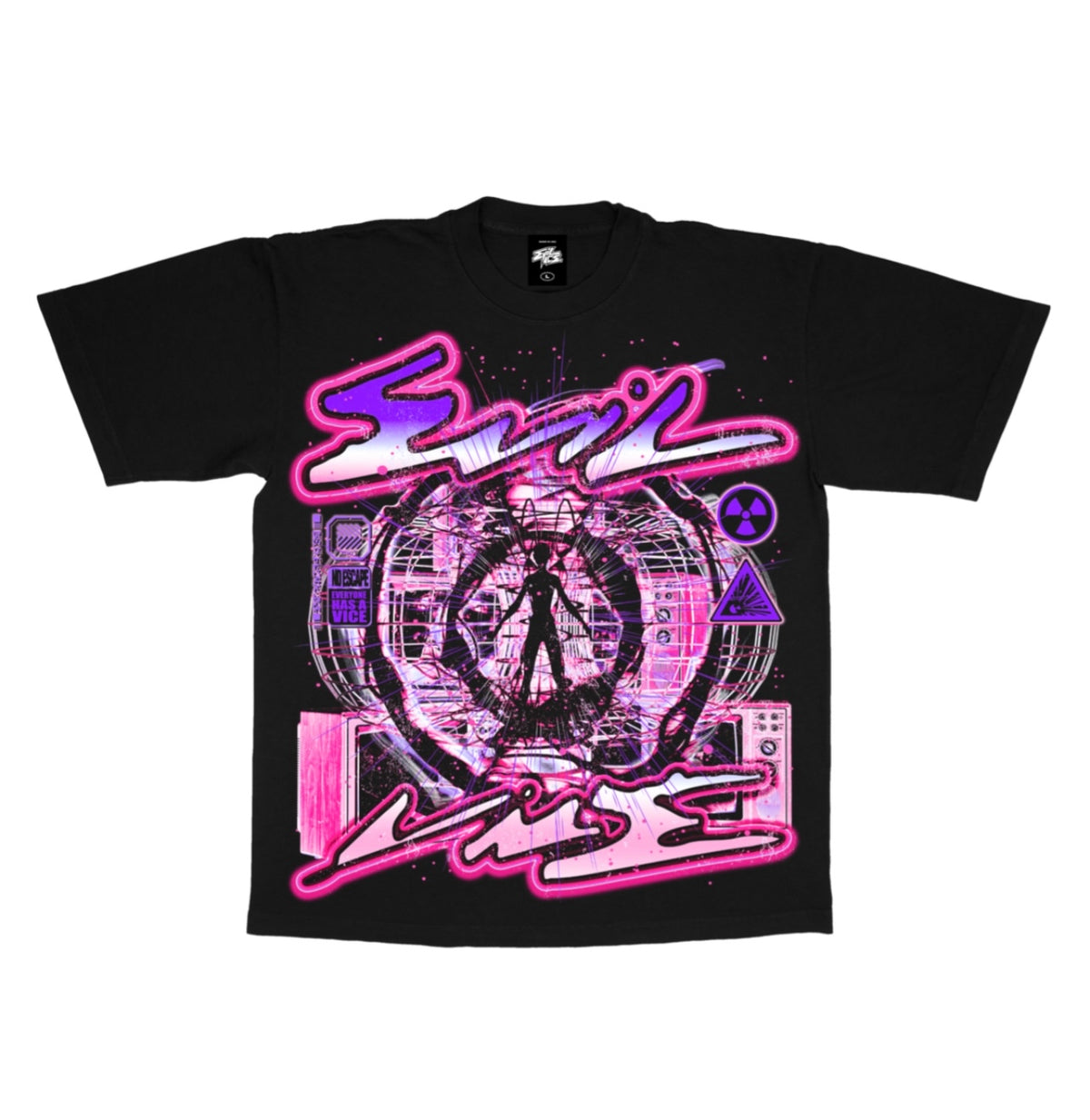 EVIL VICE -  MENTAL ESCAPE - BLACK