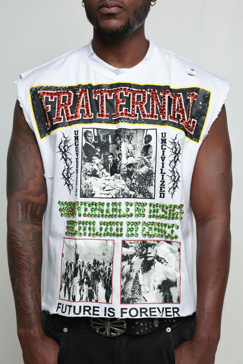 FRATERNAL - Uncivilized sleevless tee
