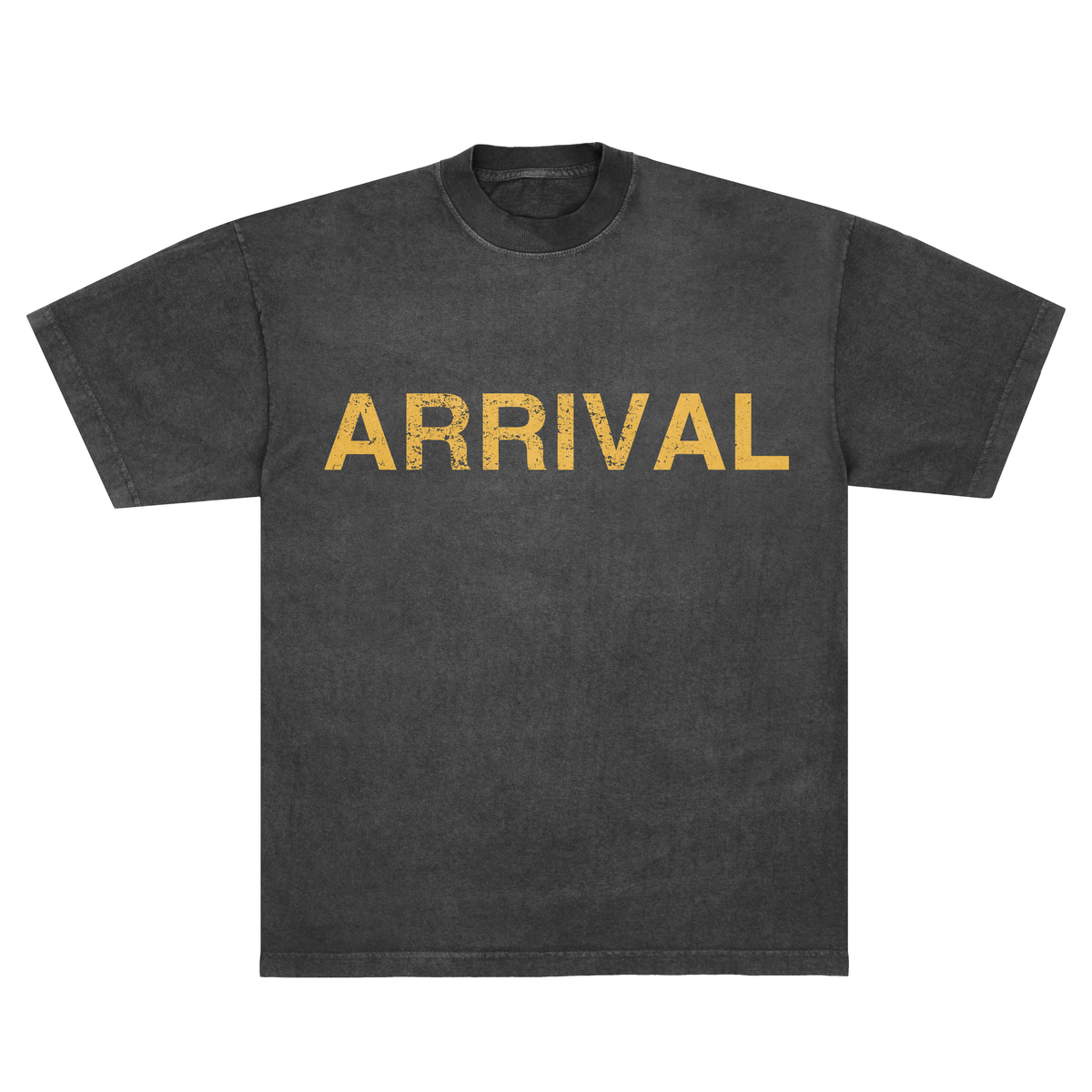 ARRIVAL - VINTAGE BLACK SMILEY TEE