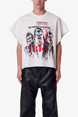 MNML - Grim Cutoff Tee - Off White