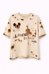LERINCESS- Luxury Imperfection cream tee
