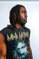 PM - DEF MONEY SLEEVELESS TEE - BLACK