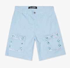 VALABASAS - DENSE" SHORTS - BLUE