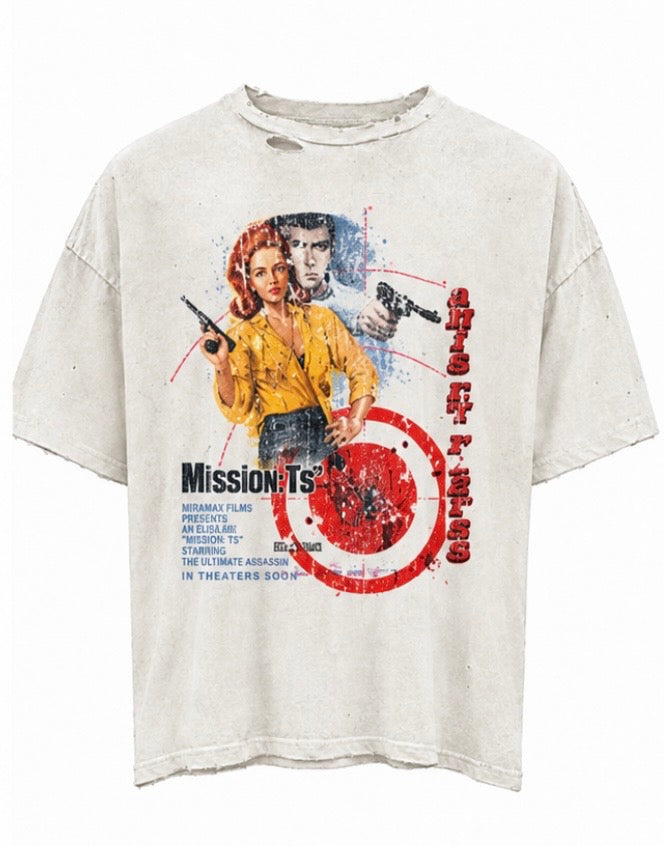 AMIS ET FLEURS - MISSION TS FADE TEE